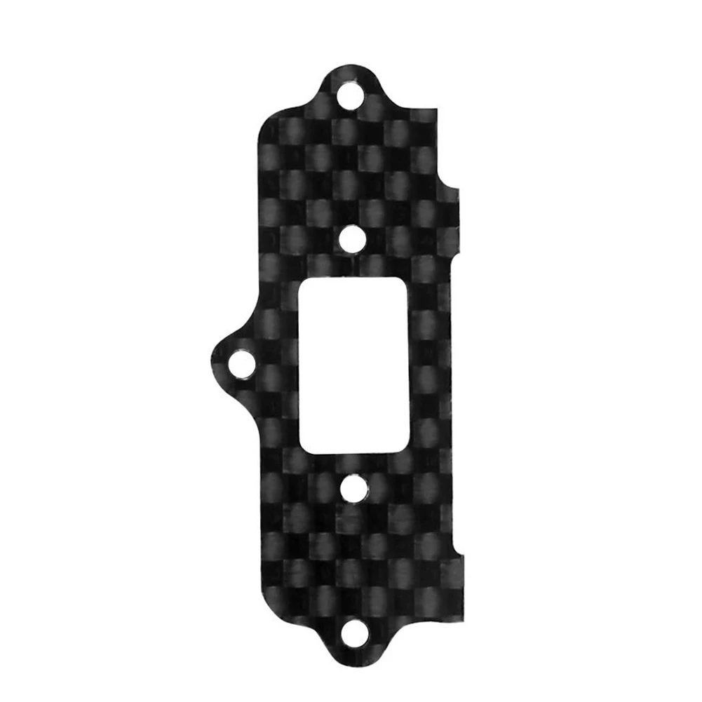 WOWFU-RC Car Carbon Fiber Switch Cover Plate For 1/10 KYOSHO MP10 MP9E Op To-209-S RC Car Upgrade Accessories