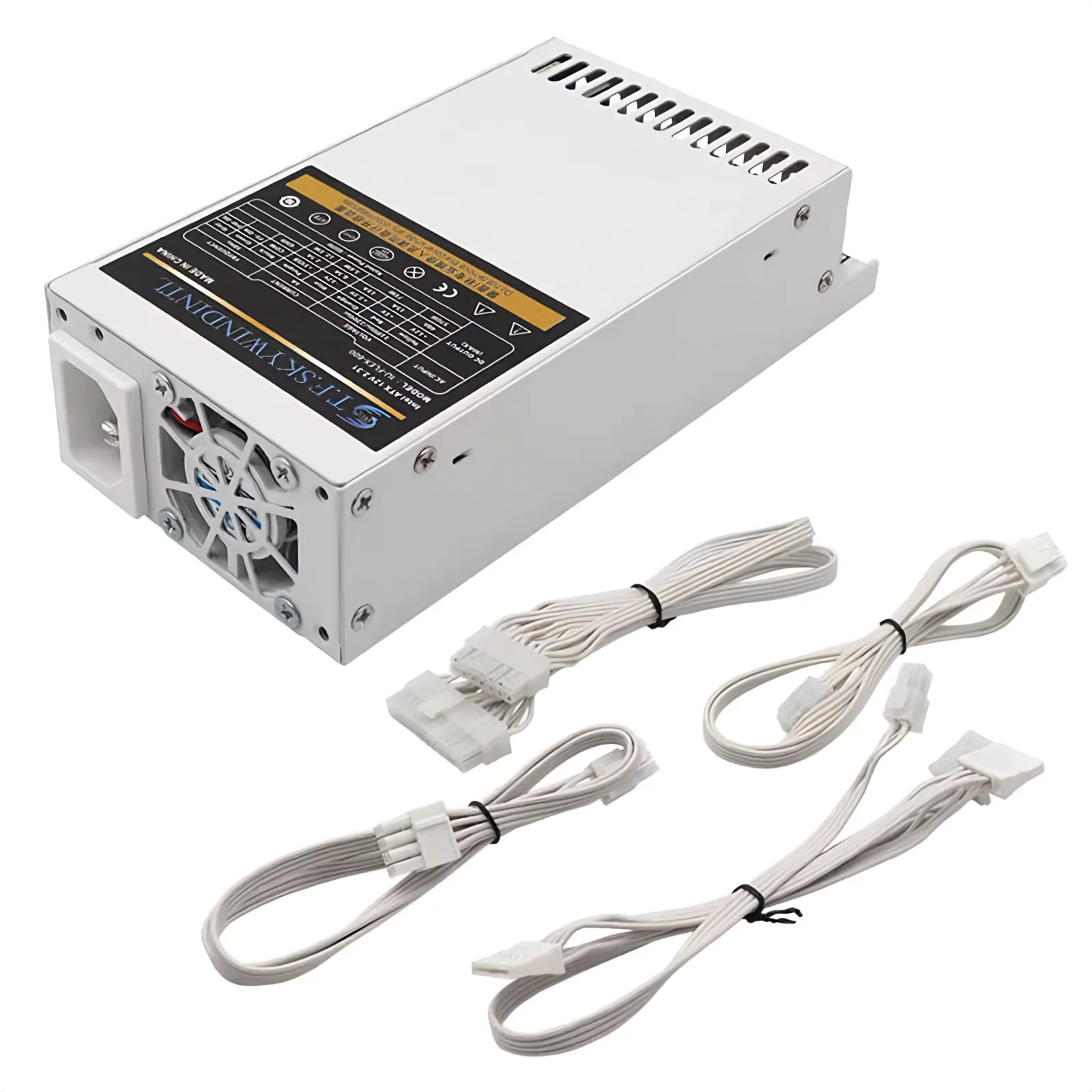 600W Power Supply FLEX Mini 1U PSU With 24-Pin Connector High-Efficiency High-Quality Power Supply For Computer Gaming Desktops