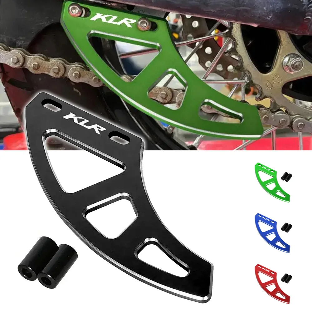 

KLR Logo Motorcycle Chain Guide Guard Rear Chain Protector Cover Accessories For Kawasaki KLR650 KLR 650 2008-2024