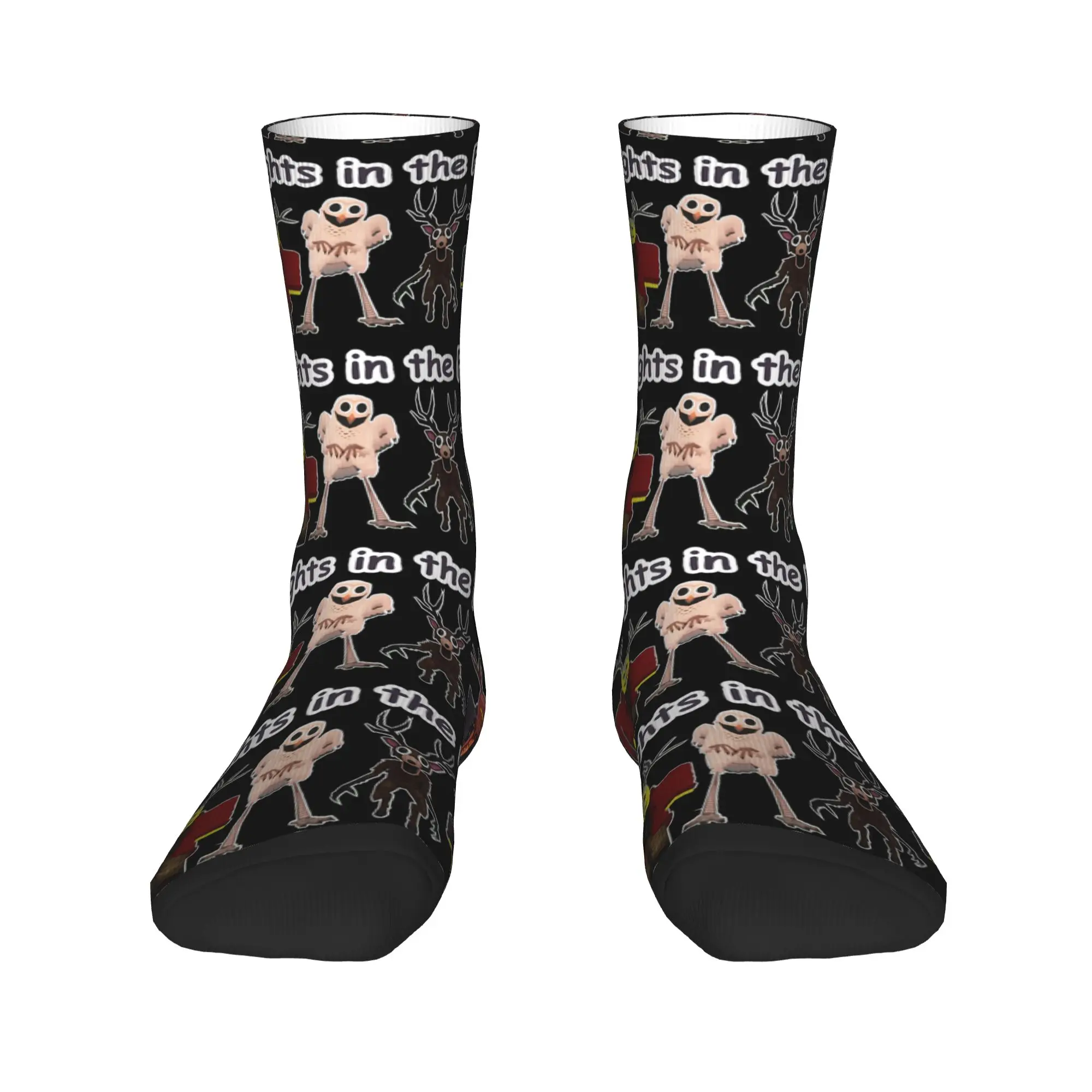 Couple Socks 99 Nights in The Forest Halloween  Stockings Winter Funny Soft Socks Graphic Running Sports Anti-Slip Socks