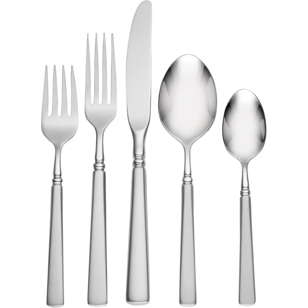 

Oneida Satin Easton 20-Piece Flatware Set, Serving 4 People, with Satin Handle Finish