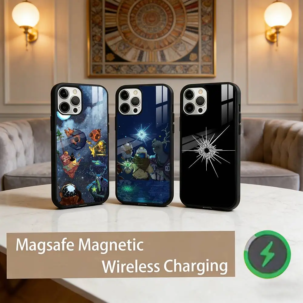 

Outer W-Wilds Phone Case For iPhone17,16,15,14,13,12,11 Plus,Pro Max Magnetic For Magsafe Wireless Charging