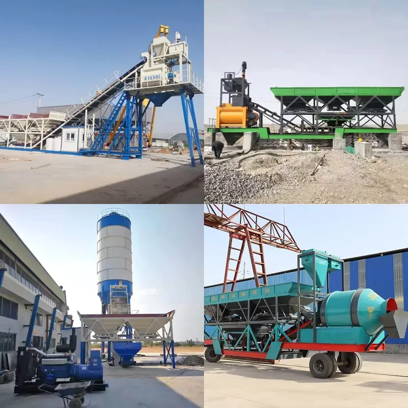 Industrial Machinery Mobile Concrete Batching Mixing Plant 25 50 90M³/H Cement Ready Dry Mortar Mix Concrete