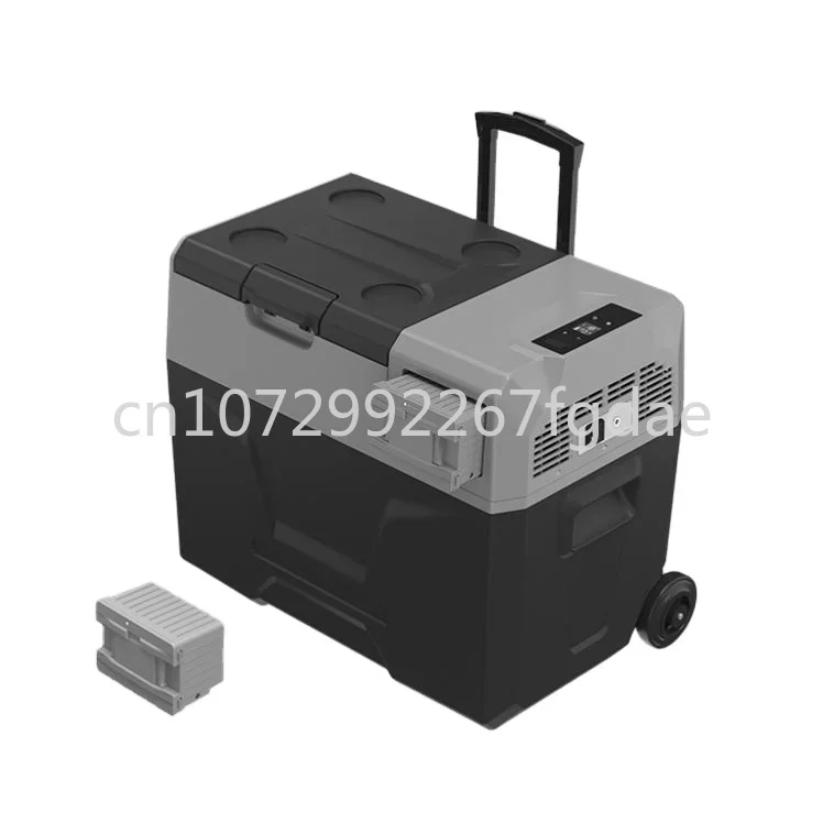 ECX30 12V DC Compressor 30L Portable Camping Refrigerator APP Control Solar Wheels and Handle Car Refrigerator