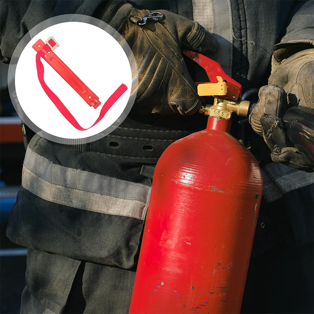 2 Pcs Fire Extinguisher Hook Wall Mount Bracket Hooks Holder Hanger Universal Kit Car