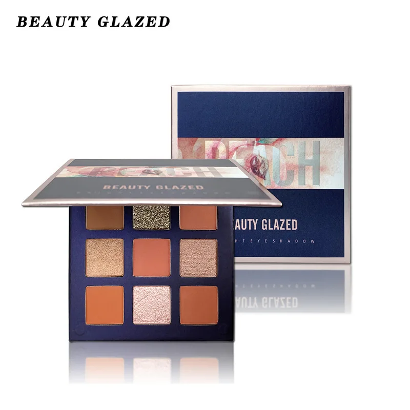 BEAUTY GLAZED multi-colour eyeshadow tray mashed potatoes pearlglazed matte, delicate and bright, lasting and easy coloring