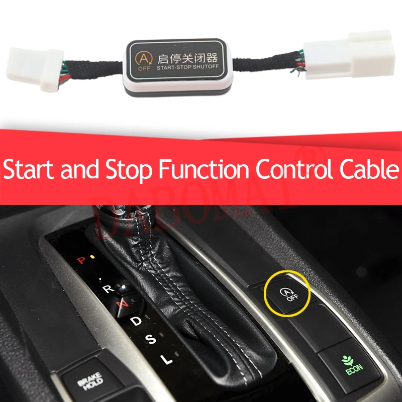 

Car Start Stop Engine System Off Plug and Play Auto Stop Start Parts for Honda Civic 10th Tenth Generation FC FK 2016-2021
