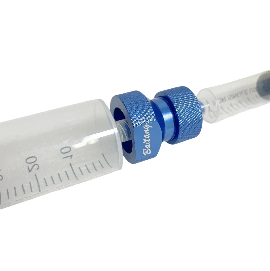 Nano Fat Filter Set Disposable Mesh Multi Holes Blades Luer Lock Adaptor Syringe Connector with Blade