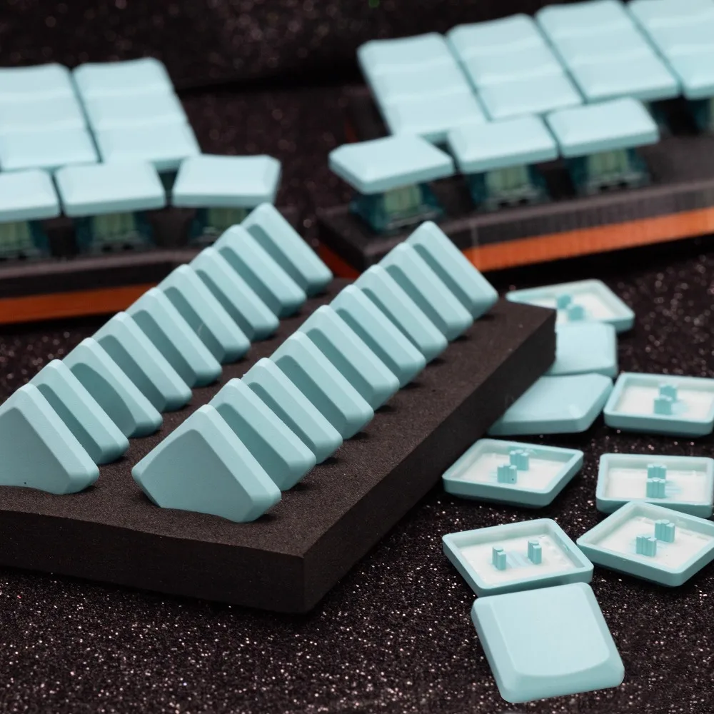 

Taihao Choc Low Profile Keycaps THT 1U MX Cherry Artisan Key Caps for Mechanical Keyboard Gaming Accessories Point Grey Keycap