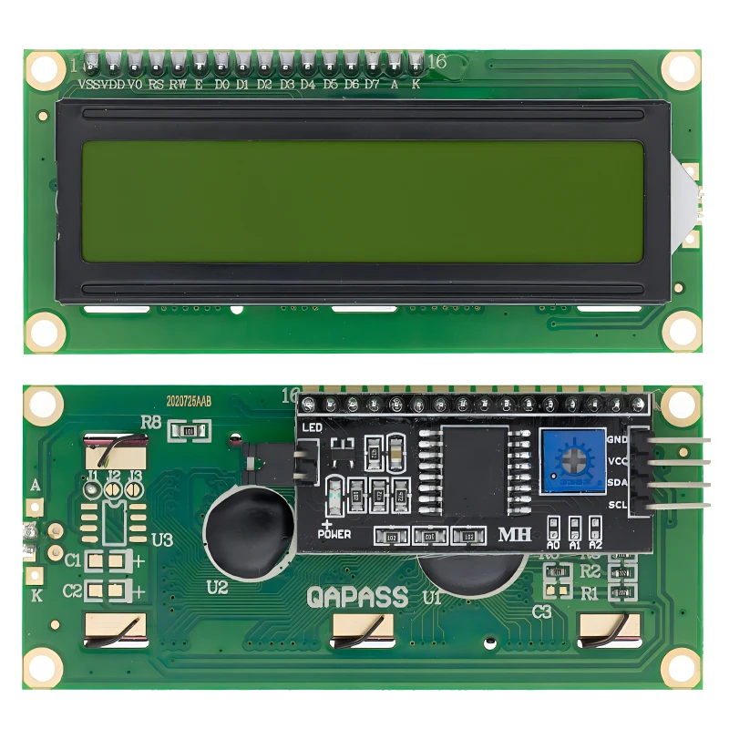 Variant: I2C LCD1602 Green