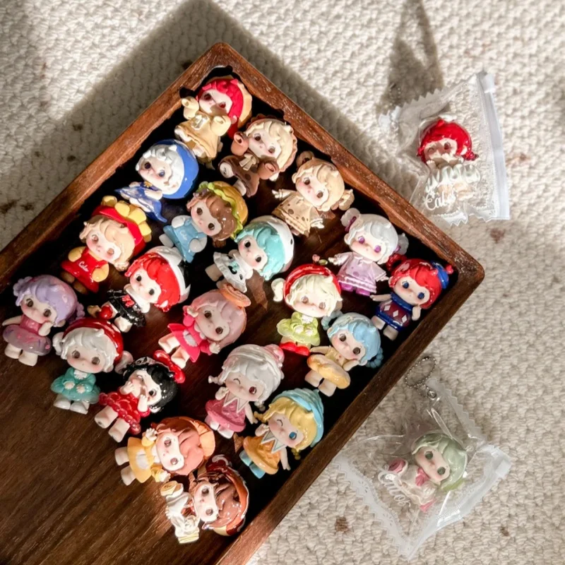

Calor Calorie Girl Mini Blind Box Trendy Cartoon Desktop Decorations Collectible Cute Female Figurines Gift For Her Toys Hobbies