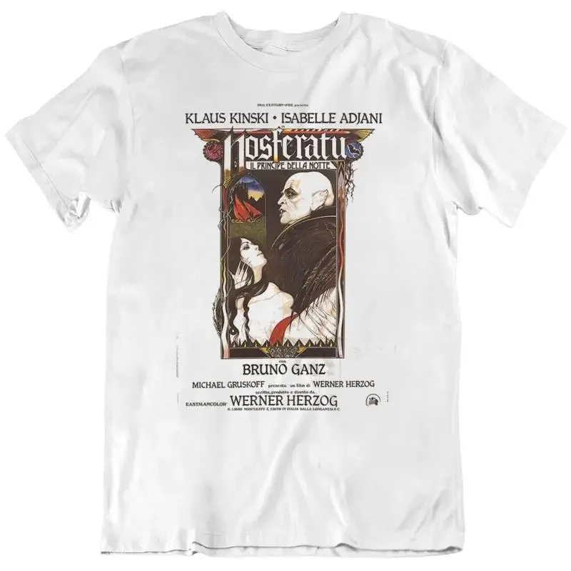 Nosferatu Italian Movie Poster Fan T Shirt