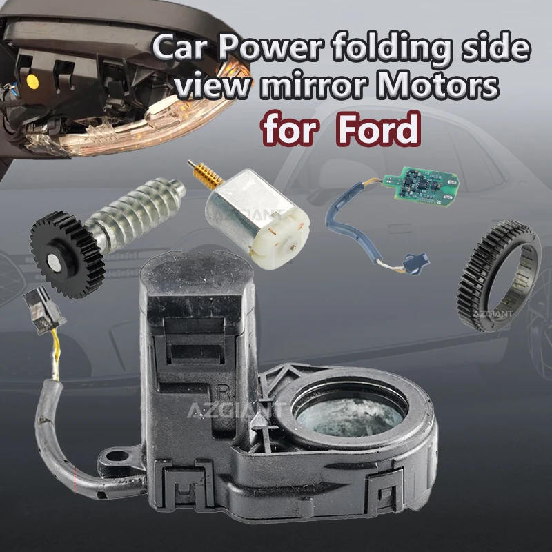 

For Ford Ka Fiesta B-Max Territory Car Power folding side view mirror Motors FC-280SB-16220 12V DC actuator replace