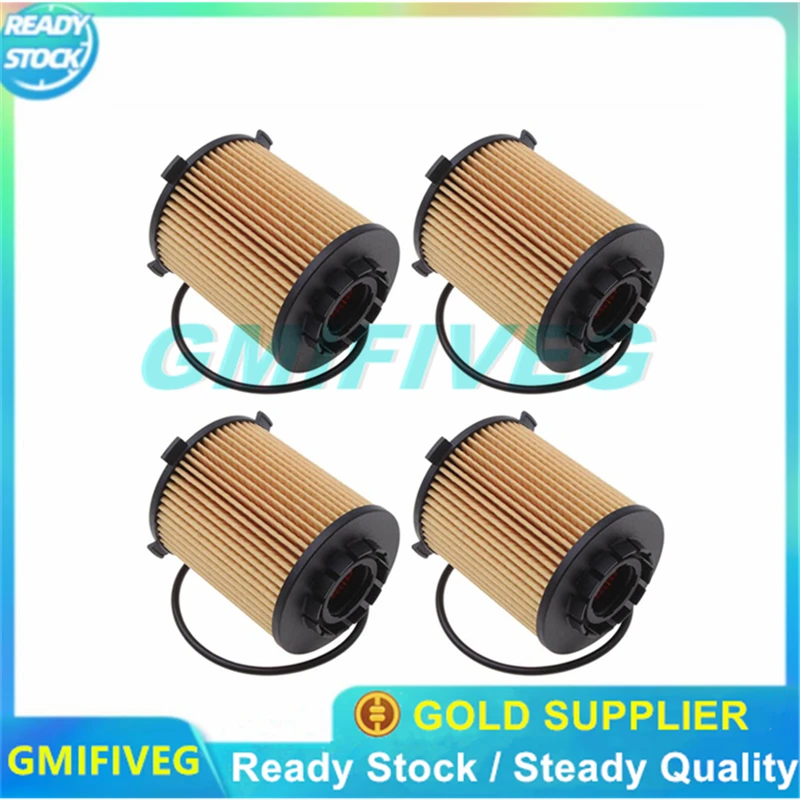 4PCS 32140029 NEW Oil Filter Kit 31372212 31372214 for Volvo S60 S80 V60 XC60 XC70 XC40 XC90 V90 2014-2020