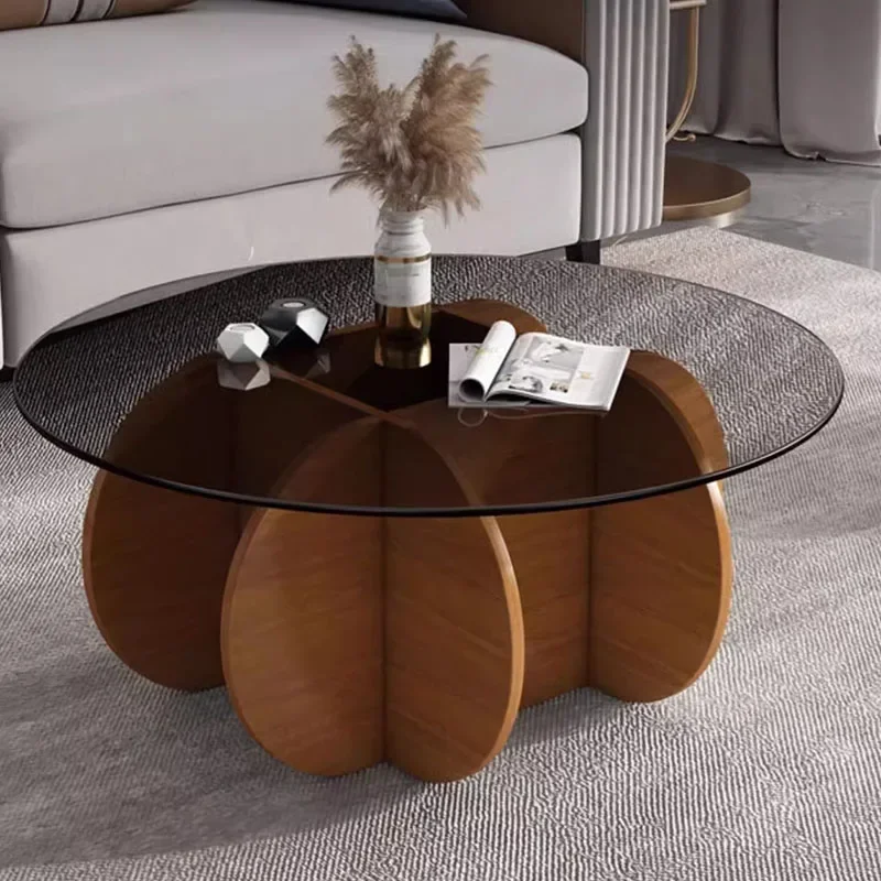 

Nordic Luxury Coffee Table Trau Wood Modern High Mobile Living Room Coffe Table Mesa Lateral Apartamento Kaffee Tische Furniture