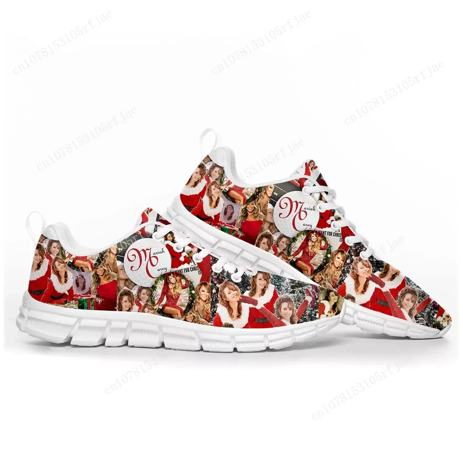 

Спортивная обувь Mariah Carey, мужские и женские подростковые детские кроссовки по индивидуальному заказу, повседневная обувь на заказ, обувь для пар высокого качества