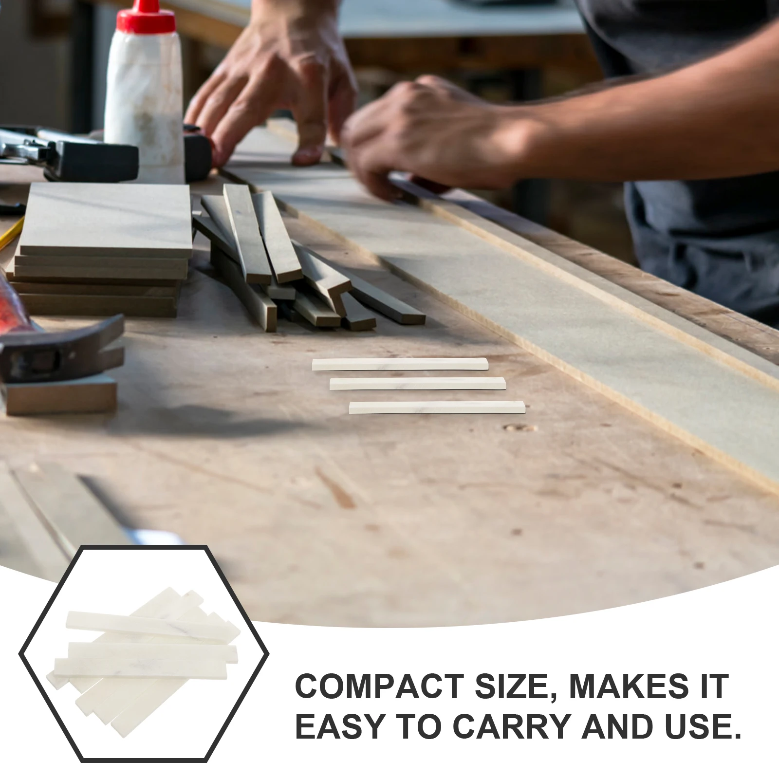 

18Pcs Soapstone Marking Pen Refills Durable Flat Welding Soapstone Replacement Refills Portable for Metal Lining