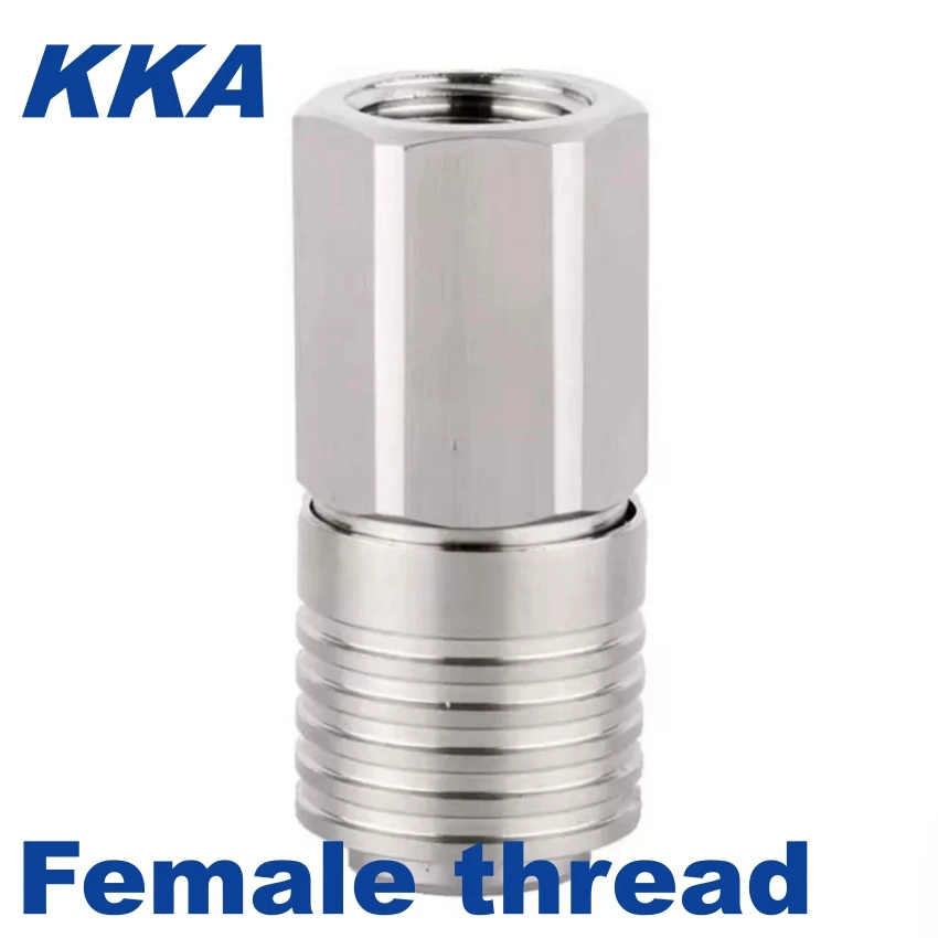KKA Original New KKA3P KKA3S KKA4A KKA4S S P Couplers Pneumatic Stainless steel Quick Connector