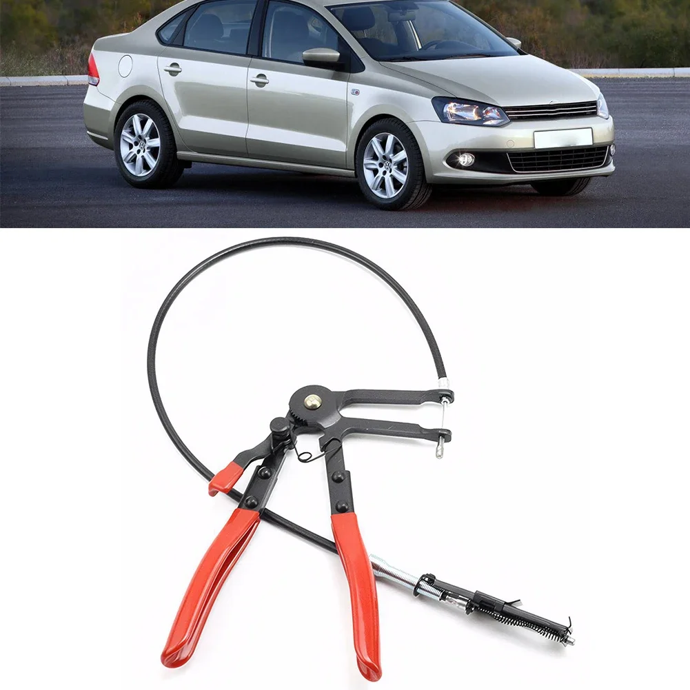 

Tube Bundle Hoop Hose Clamp Pliers Car Water Pipe Hose Removal Repairing Tool Flat Band Ring Type Pliers With Plastic Handle