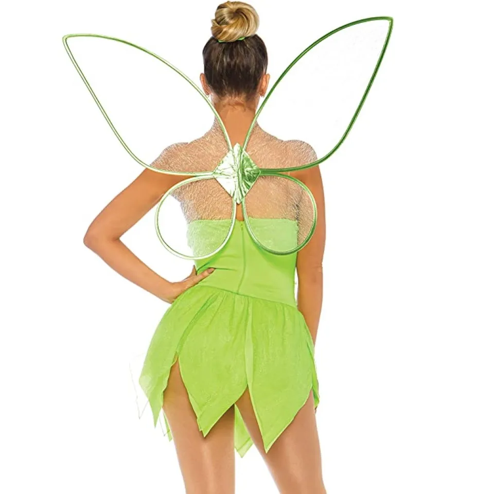Adult Classic Fairy Tinkerbell Womens Halloween Cosplay Costume Green Tinkerbell Dress Sexy Women's Eye Candy Dresses - AliExpress 200000532 Adult Classic Fairy Tinkerbell Womens Halloween Cosplay Costume Green Tinkerbell Dress Sexy Women's Eye Candy Dresses - AliExpress 200000532