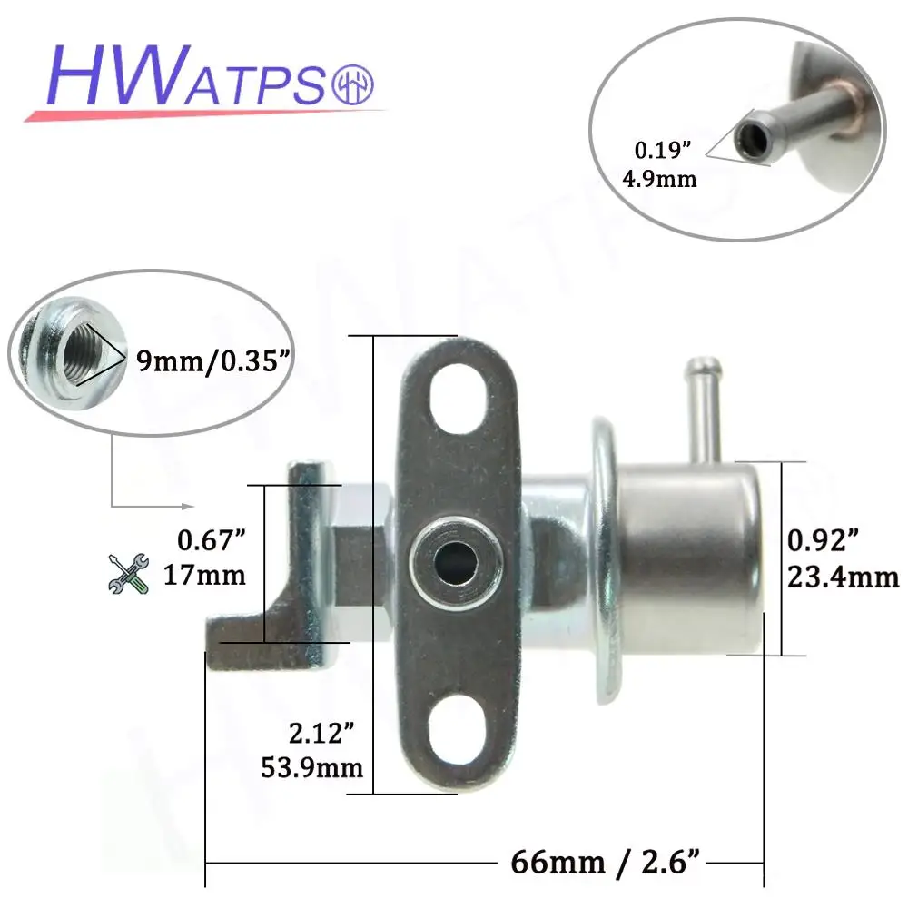 For TOYOTA CAMRY SELICA COROLLA PASSEO Fuel Injection Pressure Regulator 23280-11040 2328011070 2328011060 2328011050 FP10080