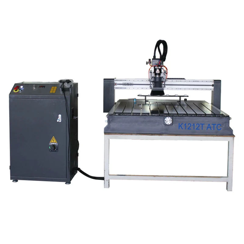 mini bench top cnc wood lathe 1212 atc router machine for advertising industry