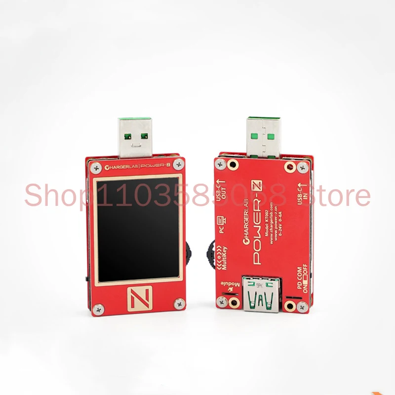 POWERZ PD USB الجهد فاحص التيار المحمولة متر شحن سريع اختبار الطاقة KM001C جهاز الخداع