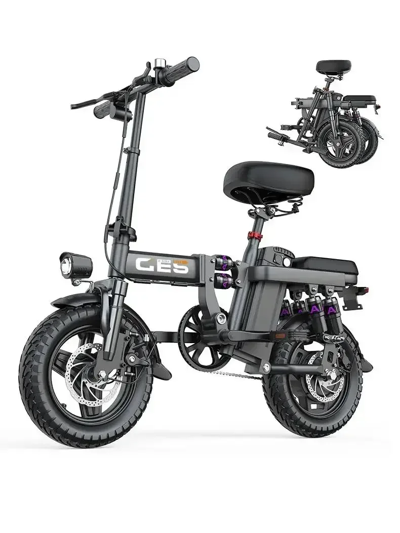 AliExpress NONE Adult Electric Bicycle Toofly GE5 250W city ebike,  48V 15AH E-bike, 14-inch tire Foldable Electric Bike