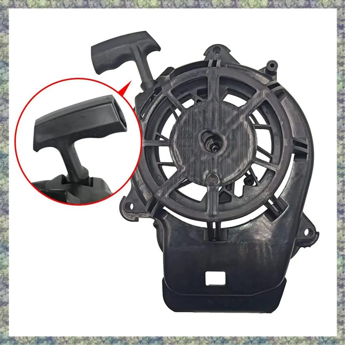 

WON Rewind Starter 594062 For Briggs & Stratton Recoil Starter Pull Start Fits 093J02 103M02 103M05 103M0B 104M02 Lawn Mower