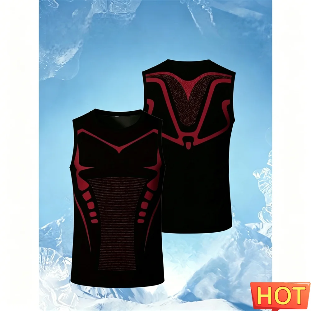 Gym Men's sleeveless T-shirt Sports Fitness Clothes Casual men's t-shirts tank tops Quick Drying Running Sportwear Men Clothing