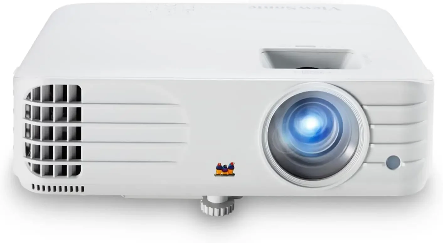 Projector 3500 Lumens, Supercolor, Vertical Lens Shift, Dual HDMI, 10w Speaker, Enjoy Sports and Netflix Streaming with Dongle