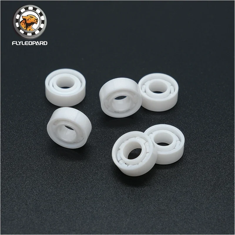 

4PCS 686 CE 6x13x5 mm Full Ceramic Bearings ZrO2 Zirconia Ball Bearings Top Quality for Corrosive Harsh Environments