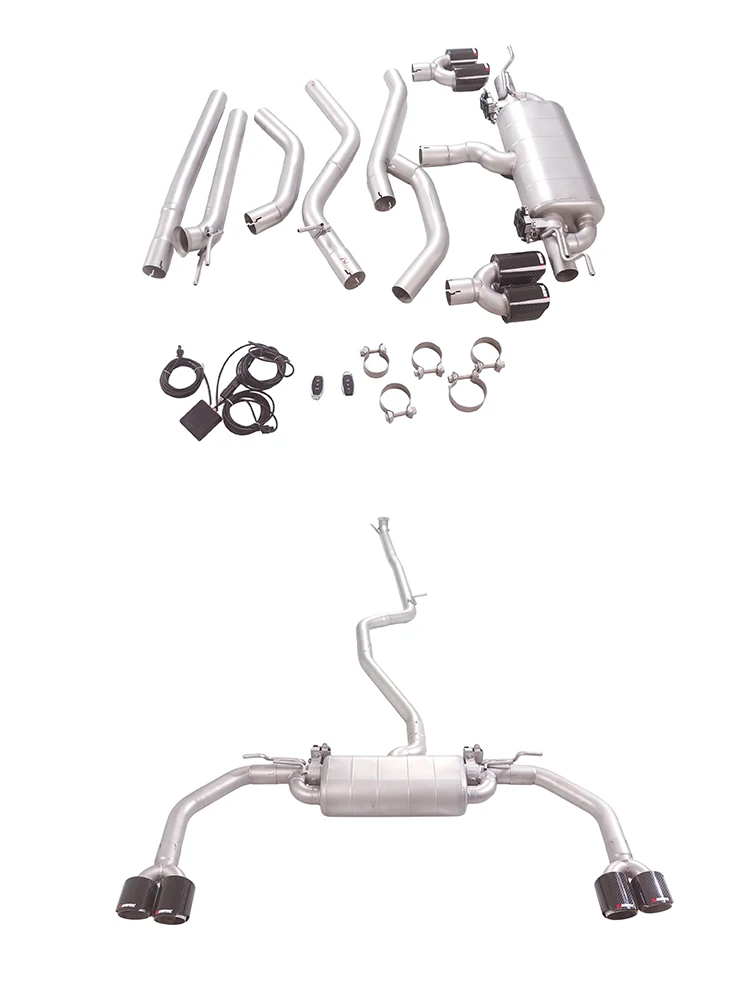 

[L]The Valve Muffler Exhaust System is compatible with the cat-back exhaust system of the 2018 Mercedes-Benz CLA200