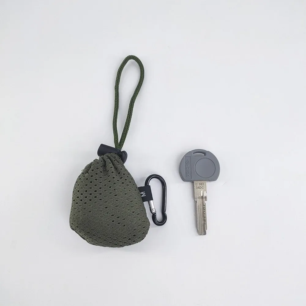 Portable Nylon Folding Shopping Bag Durable Folding Mechanism Reusable Tote Bag Waterproof Material Nylon Ultra-light Eco Bag