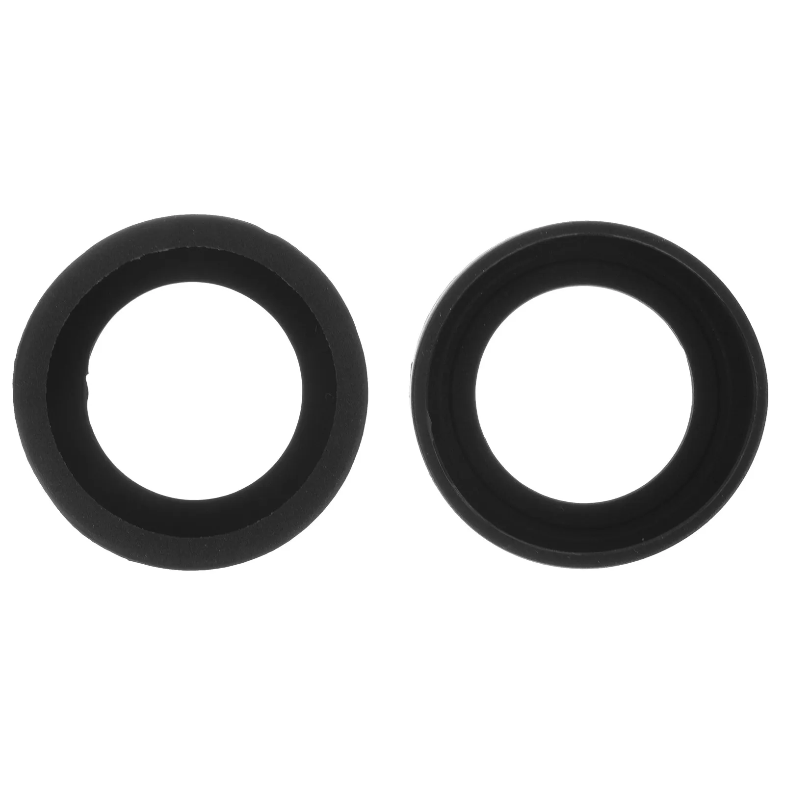 2Pcs Rubber Microscope Eyepiece Guards Protective Eye Shields Compatible with Most Microscopes Laboratory Sample Observation