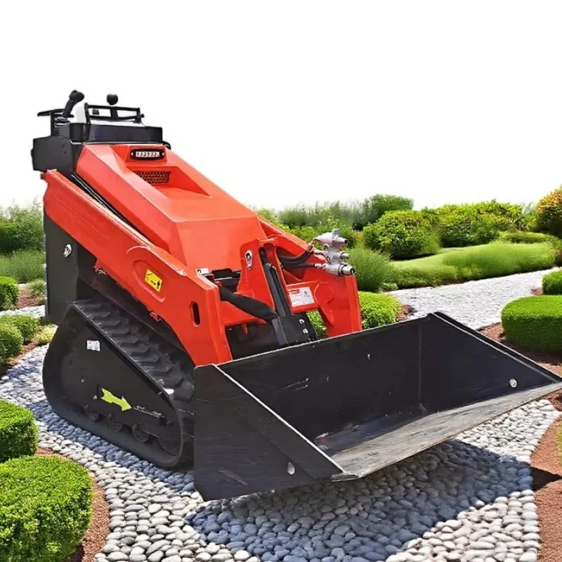 

China Factory Sale Kubota Compact Small Skid Steer Loader China Mini Track Wheel Loader