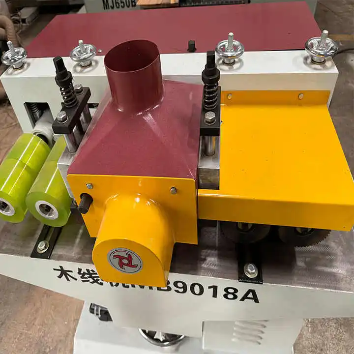 MB9015A Woodworking Spindle Shaper Moulder Machine For Skirting Line Picture Frame Decorative Milling & Single-Side Planing