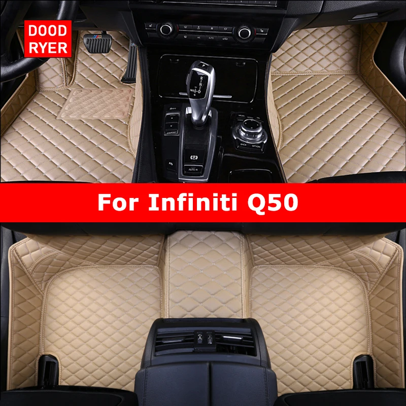 DOODRYER, автомобильные коврики для Infiniti Q50, автомобильные коврики, аксессуары для ног DOODRYER, автомобильные коврики для Infiniti Q50, автомобильные коврики, аксессуары для ног