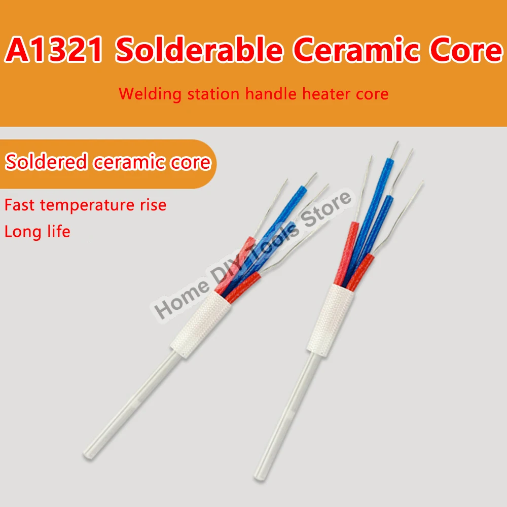 

A1321 Ceramic Heating Element 24V 50W Heater Core For HAKKO 936 937 907 8586 soldering iron Saike soldering station replacement