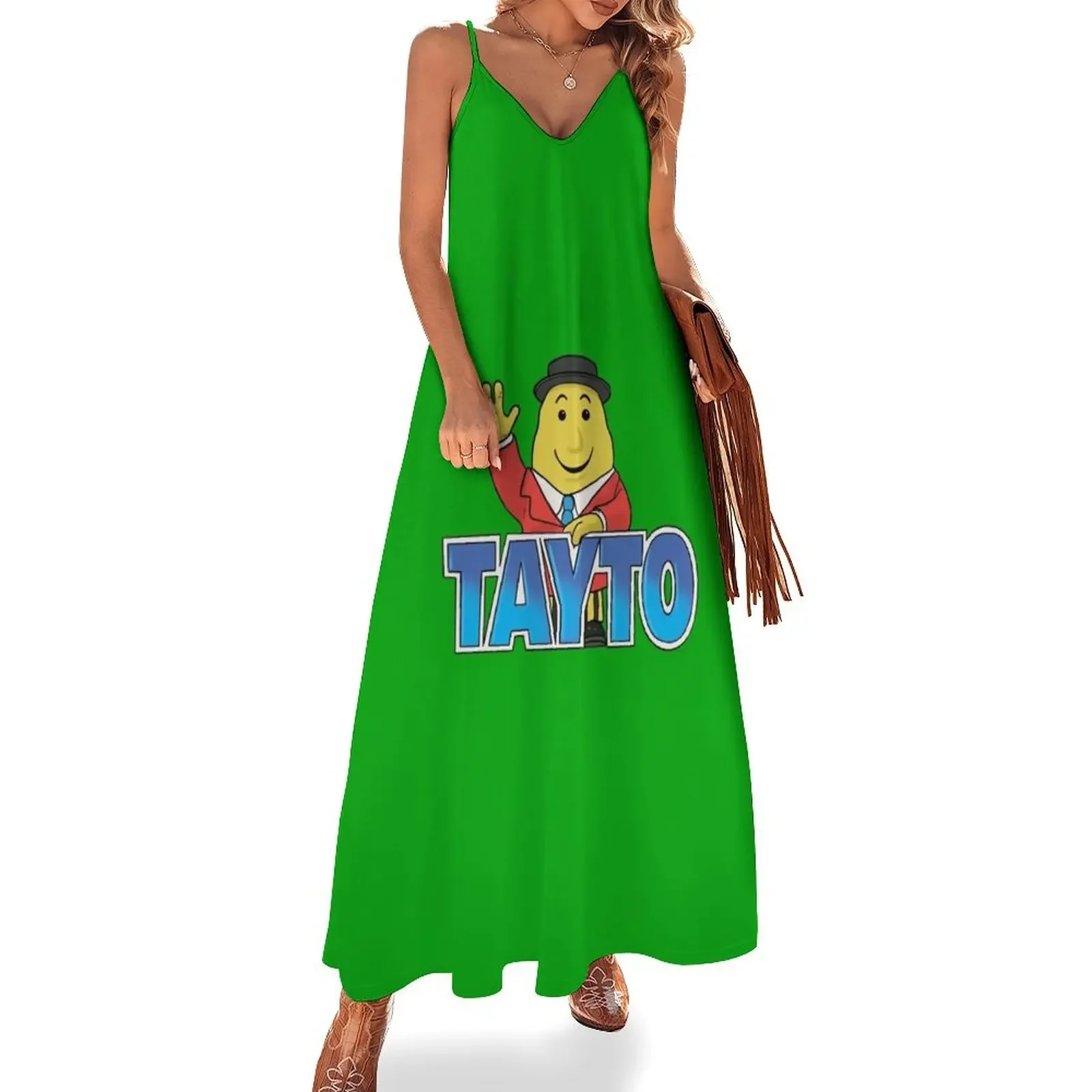 

Mr Tayto Crisp Man fan art Sleeveless Dress Dress vintage dresses korean style Dress