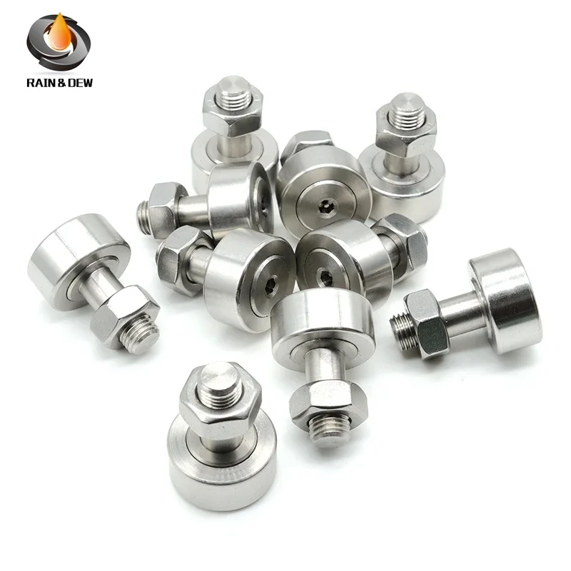 

1Pcs CF10-1 SUS304 Stainless Cam Follower Bearing KR26 roller track runner bearing M10X26X36.2 mm