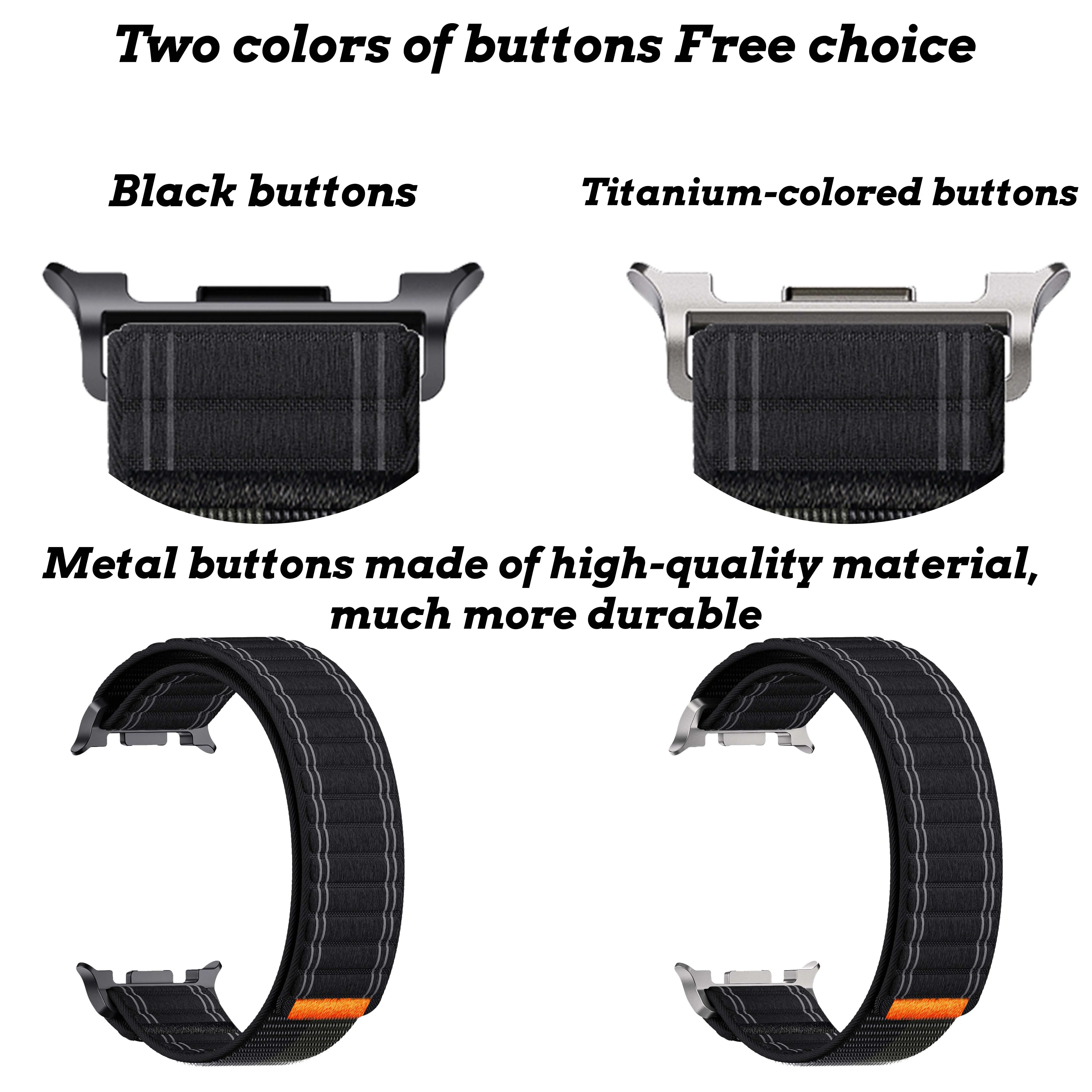 Elastomer Nylon Belt For Samsung Galaxy Watch 8 Strap 44mm 40mm Nylon Bracelet Correa Pulseira Belt Galaxy Watch 8 Classic 46mm