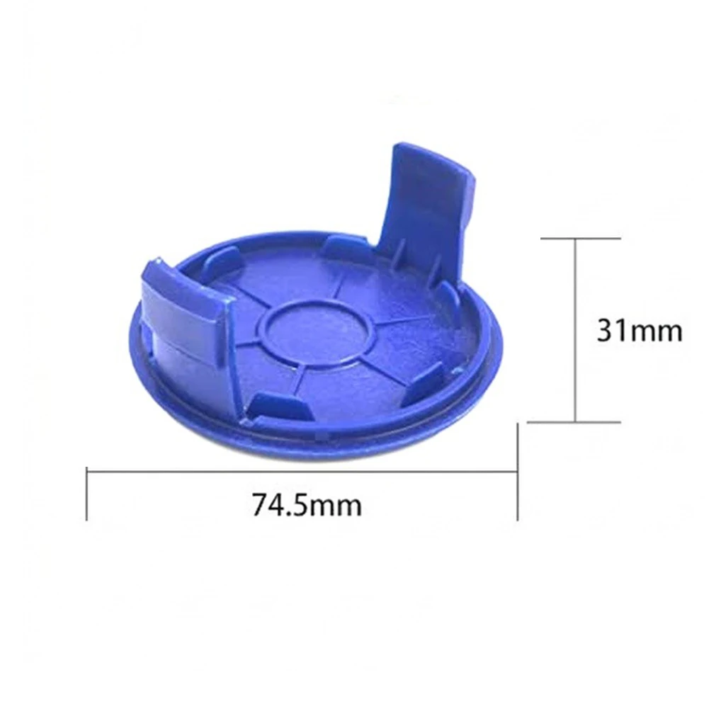 4pcs Grass Trimmer Cover For 120X For 120X-06 Garden Power Tools Replacement Trimmer Heads Spool Lids Accessories