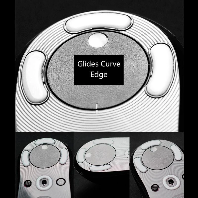 2 Sets/pack Gaming Mouse Feet Mouse Skate For Micro soft IE3.0 IO1.1 White Mouse Glides best sale