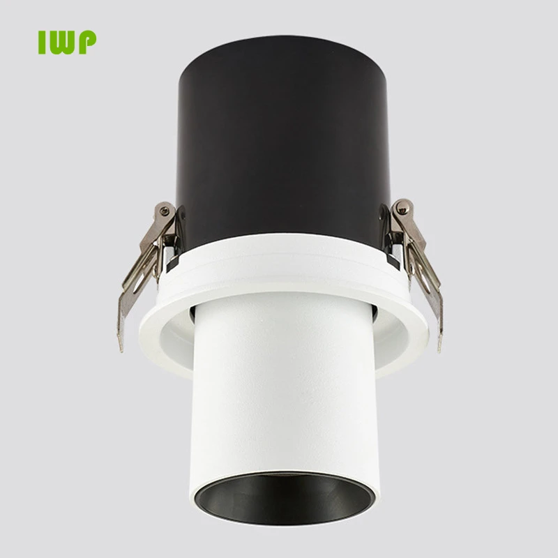 1Pcs NEW Style LED Aluminum Recessed Rotating Downlight 9W/12W/15W/18W/20W/24W Chip COB Spot Light Ceiling Lamp AC85-265V