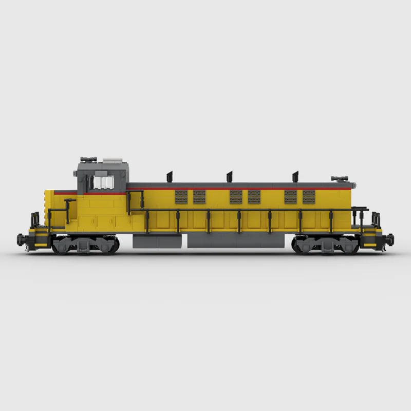 1002 Uds. MOC Union Pacific Genset tren modelo bloques de construcción arquitectura DIY regalos creativos de Navidad Idea juguete educativo