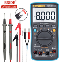 TK HOT BSIDE ZT301 ZT302 Digital Multimeter 8000 9999 Counts True RMS Multifunction AC/DC Voltage Temperature Capacitance Tester