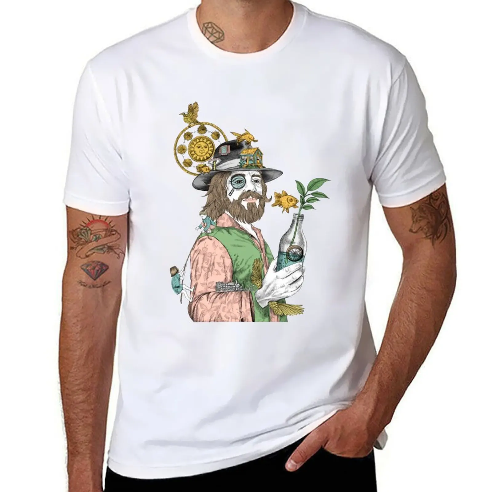 

Melquiades - One Hundred Years of Solitude T-Shirt t shirt man luxury funny t shirts man T-Shirt