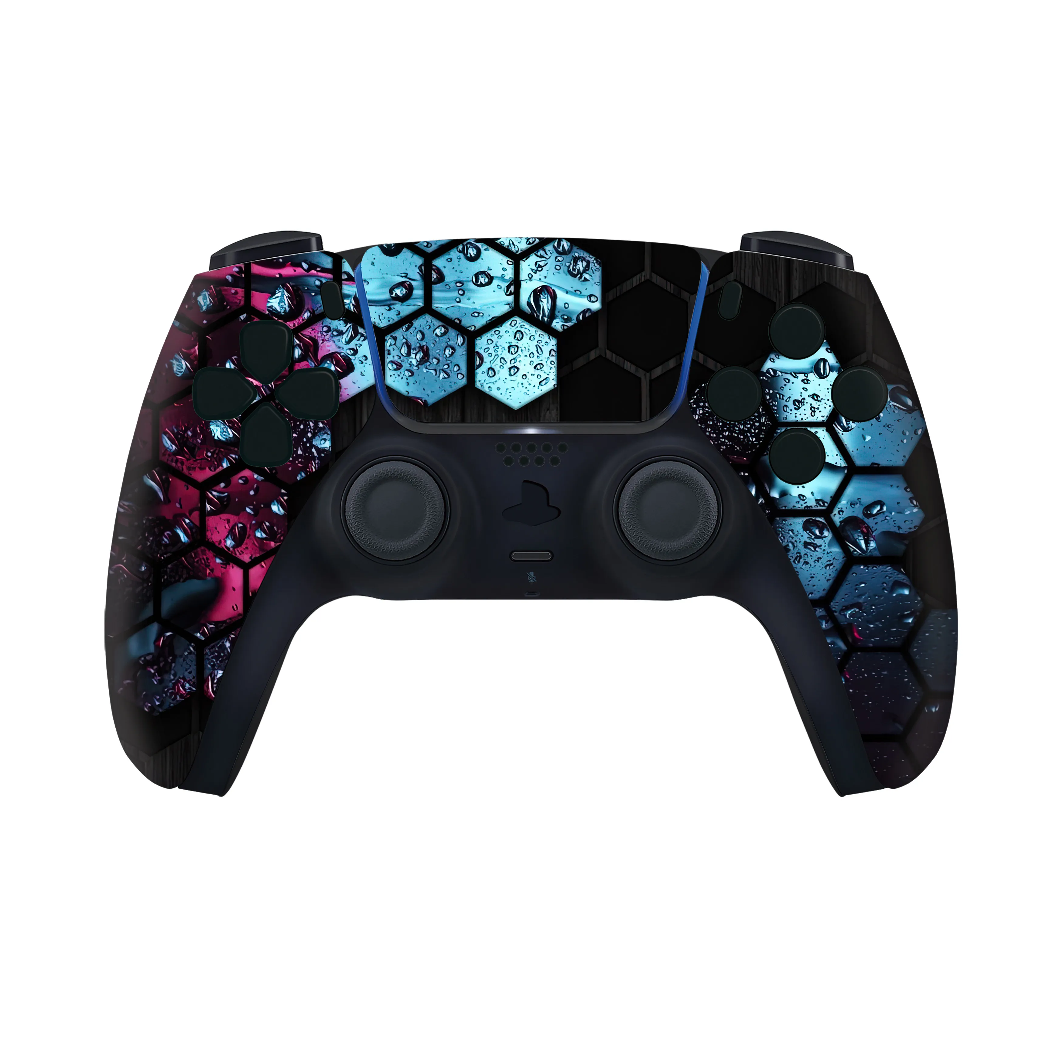 FOR PS5 Controller Modification Front Shell DIY Game theme Controller Customized Version Theme Cover Peace New BDM 010-060