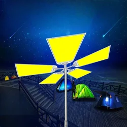 Camping light 5 meters fish pole outdoor lighting car  outdoor power battery USB magnet light